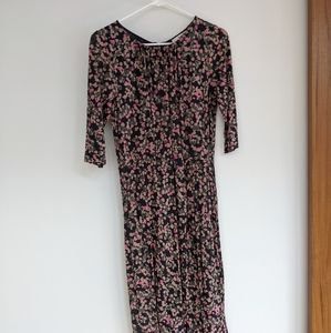 Boden dress size US8 floral pink